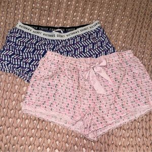 2 Victoria’s Secret Sleep Shorts